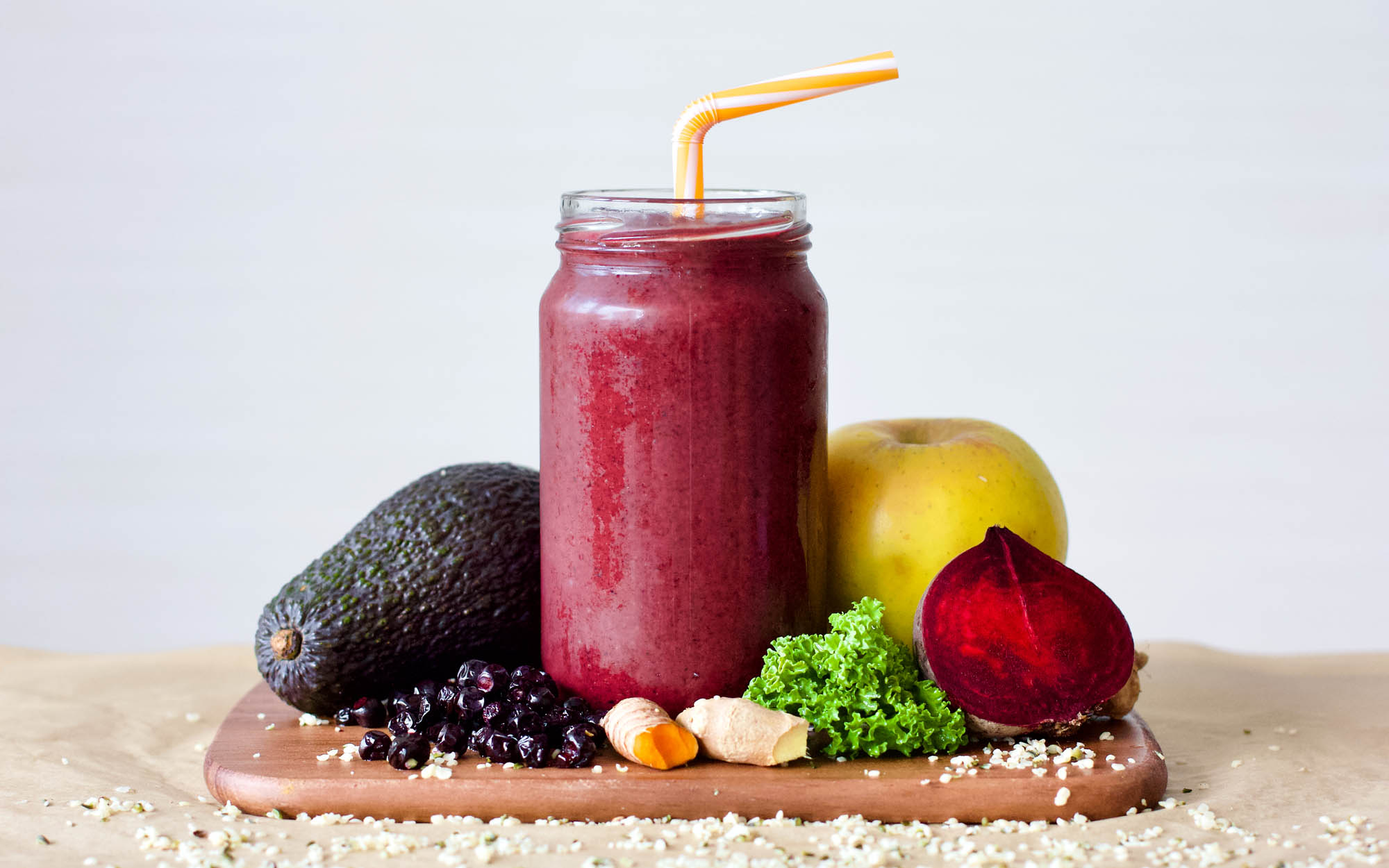 Berries And Red Beet Y Smoothie