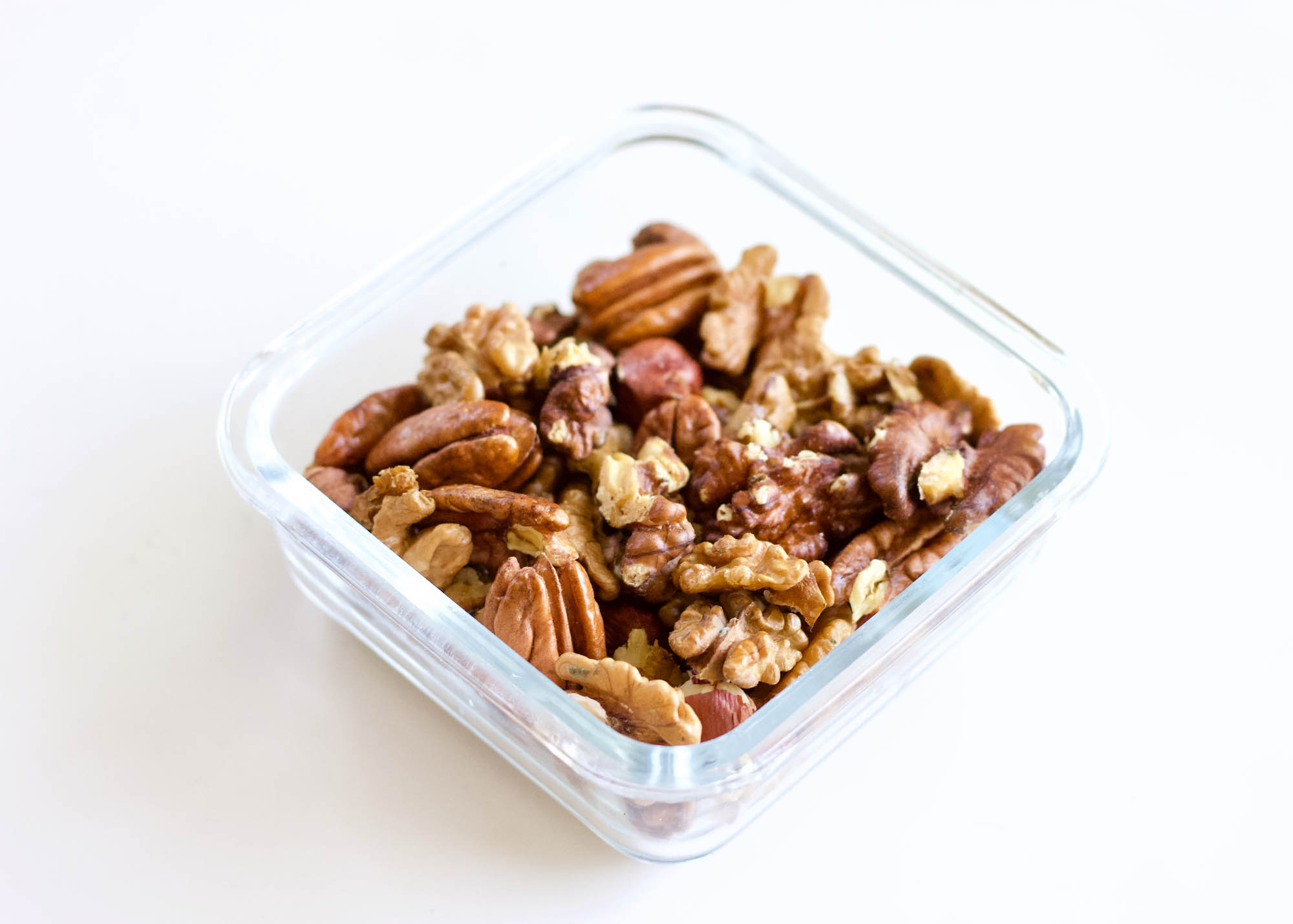 Walnuts, Pecans and Hazelnuts Snack