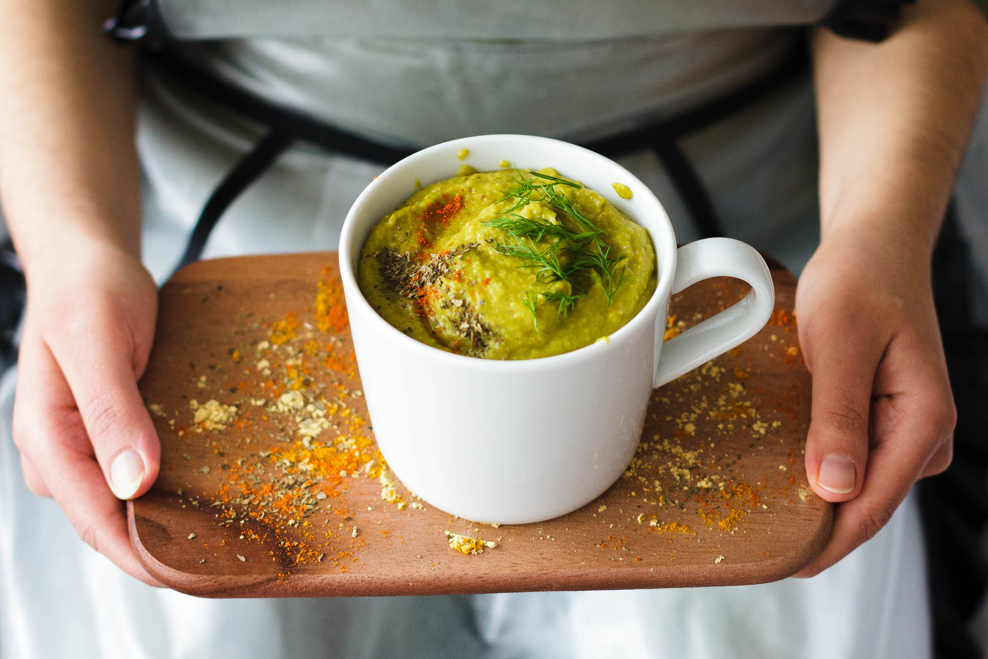 Porcini Mushrooms and Veggies Cream Soup (Vegan)