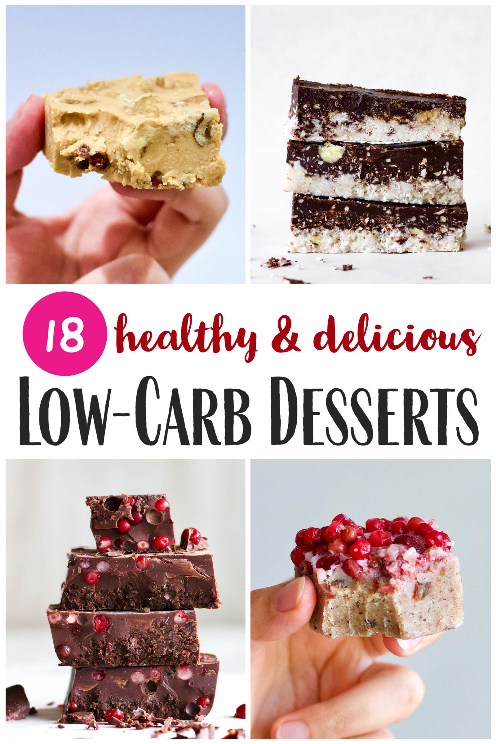 Pinterest Image - 18 Low-Carb Desserts That Inspired My Health Journey
