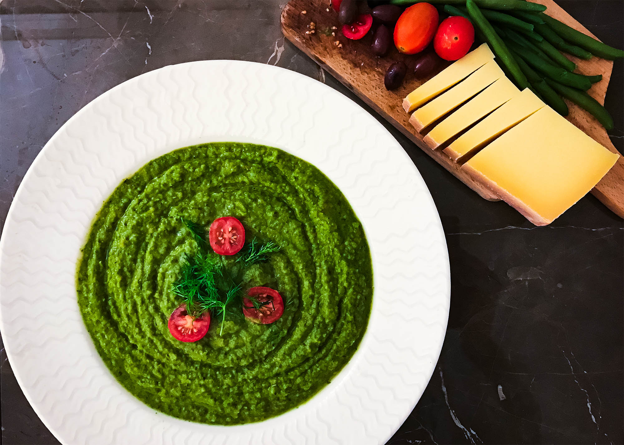 Refreshing Creamy Green Soup