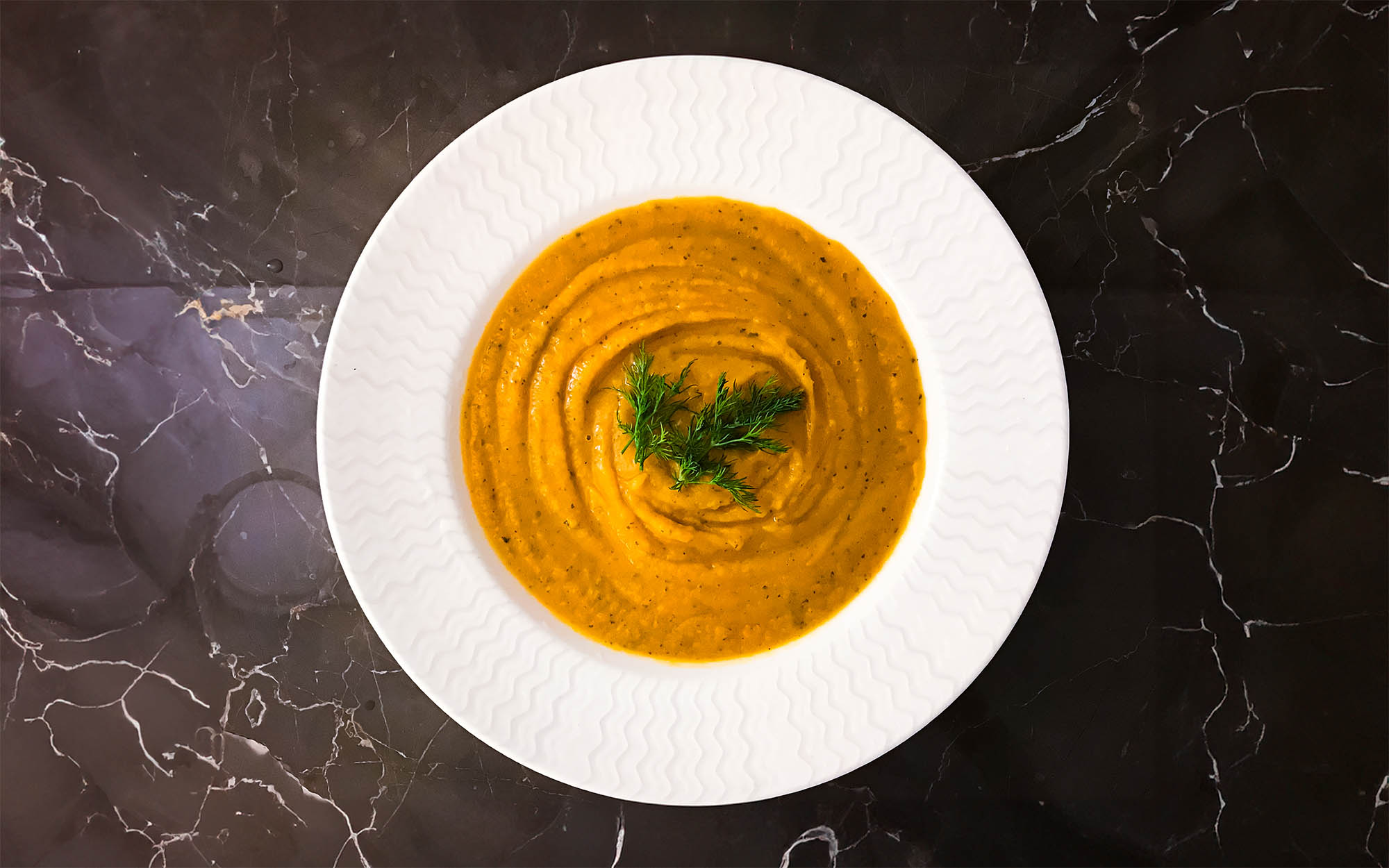 Super Simple Yellow Cream Soup (Vegan & Gluten-Free)