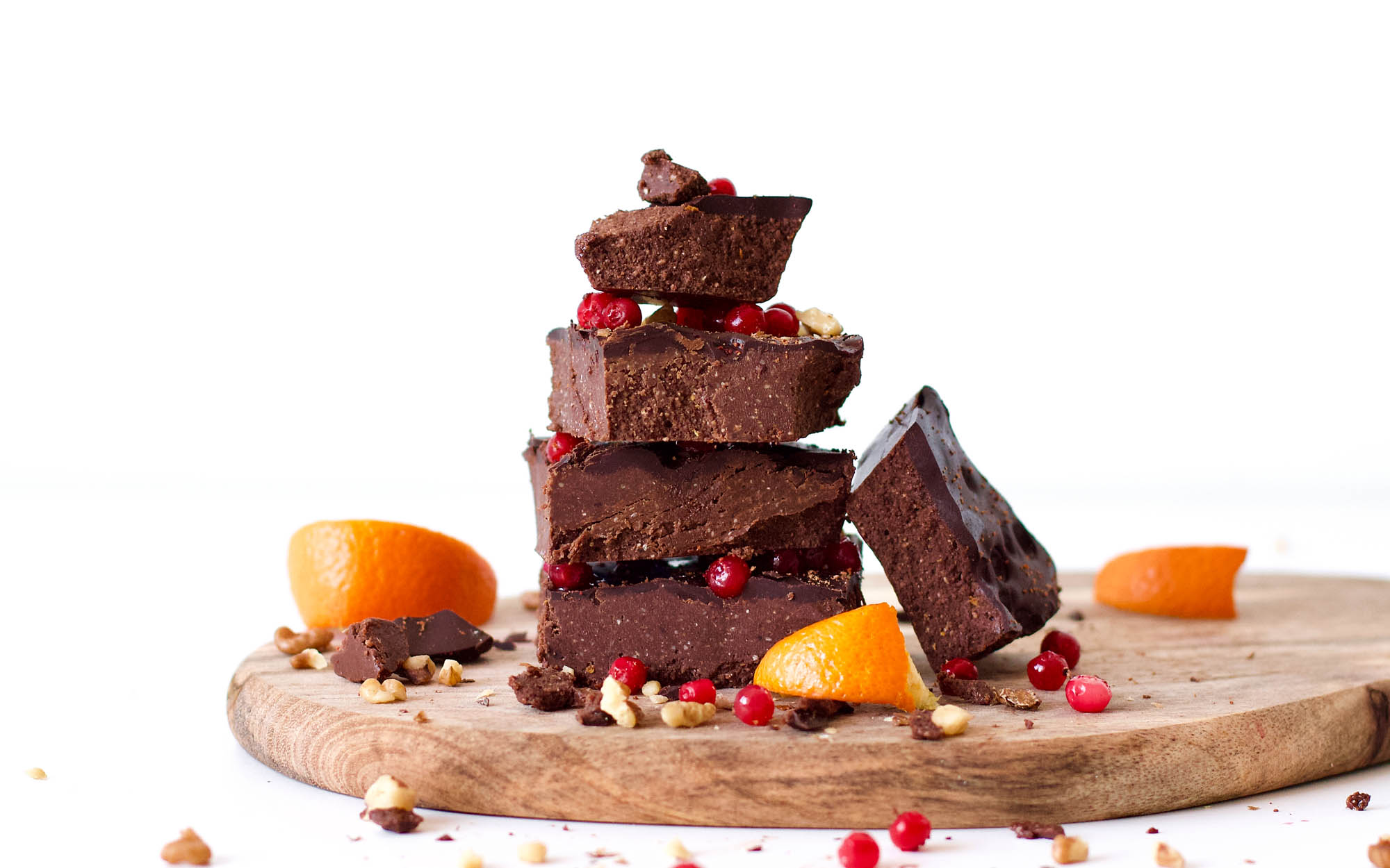 Walnut Almond Chocolate Raw Vegan Cookies