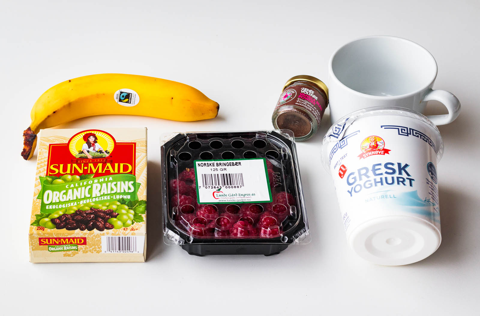Ingredients you'll need to make our Norwegian Ice Cream