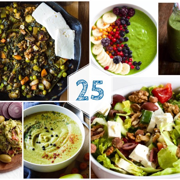 25 Simple Green Recipes To Try (Vegan & Vegetarian)