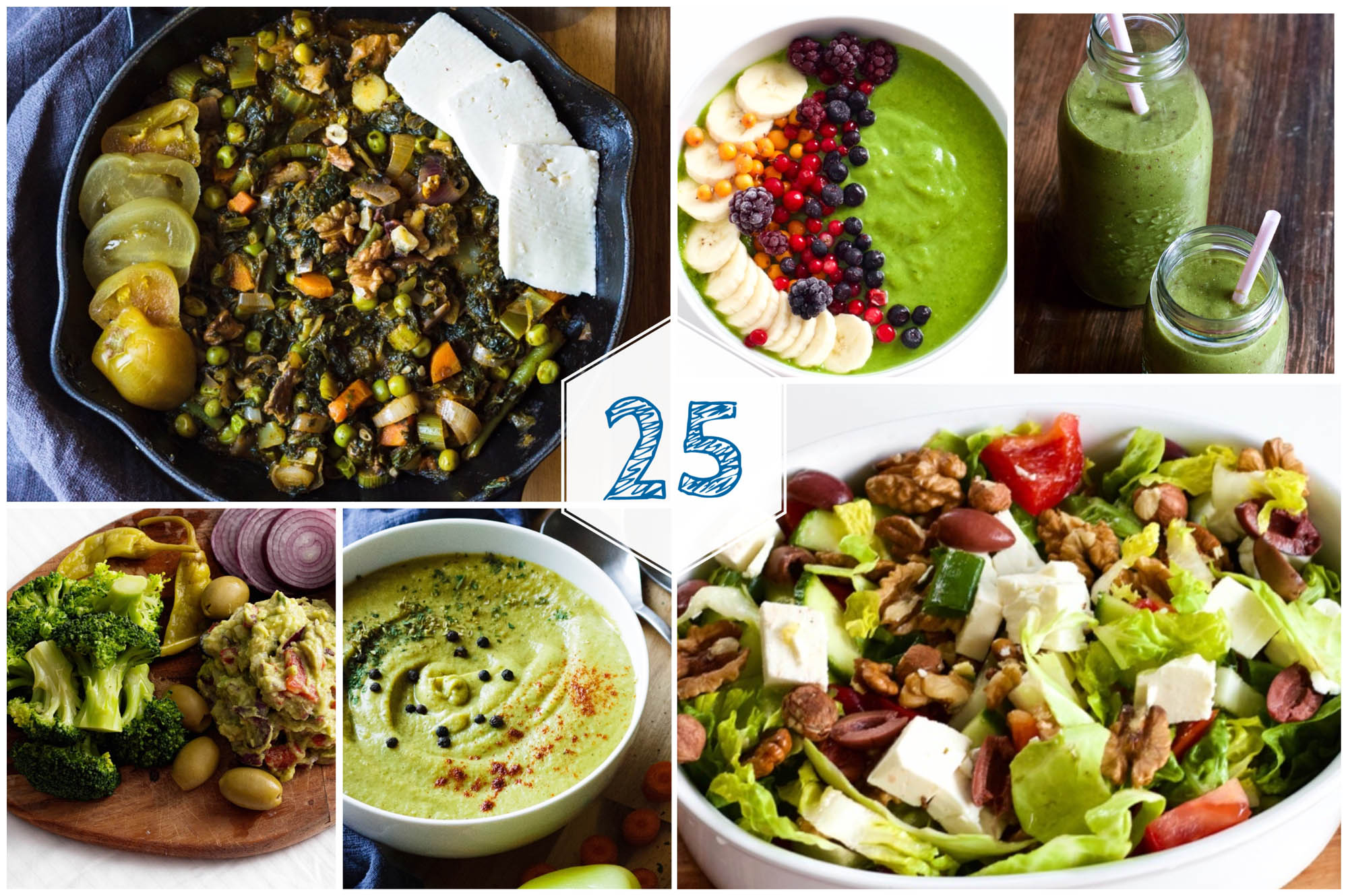 25 Simple Green Recipes To Try (Vegan & Vegetarian)