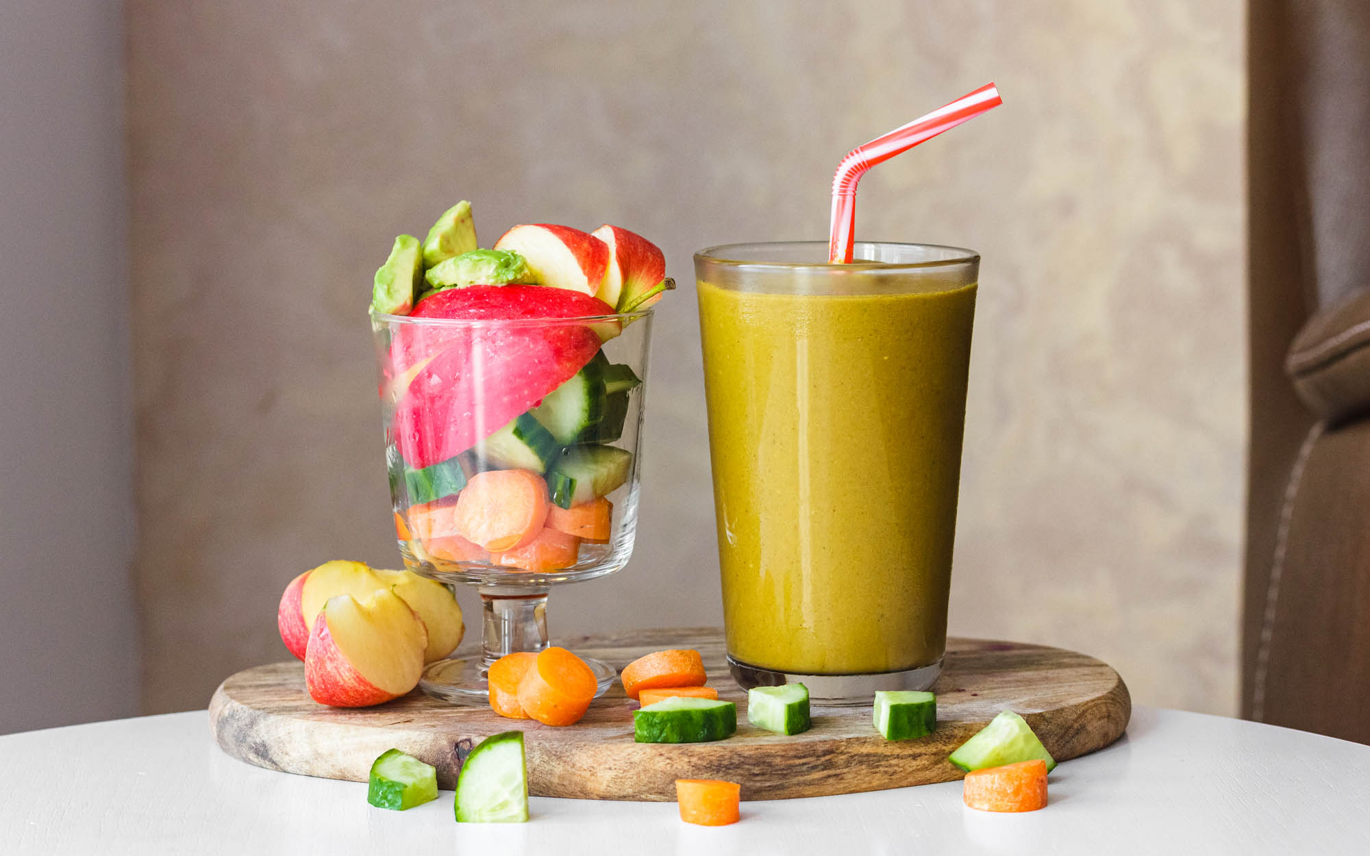 5-Ingredient Simple Yellow Smoothie