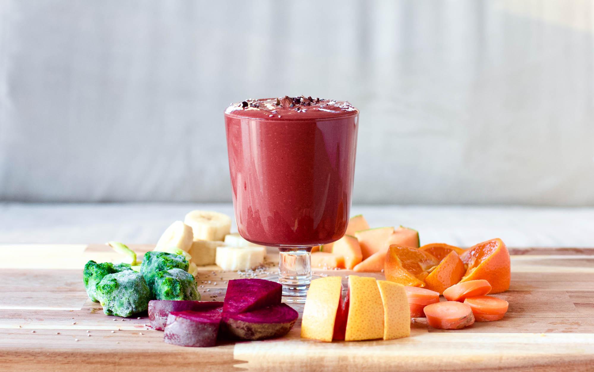 Sweet, Bitter and Spicy, Red Smoothie Rocket