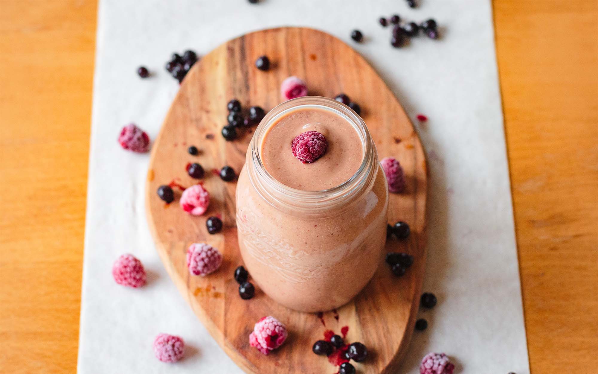 Creamy Raspberry Smoothie